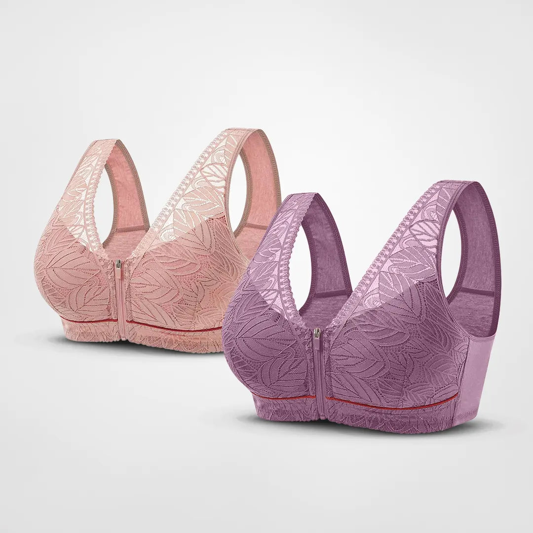 Audrey | Comfy Supporting Front Closure Breathable BH (1+1 Gratis)