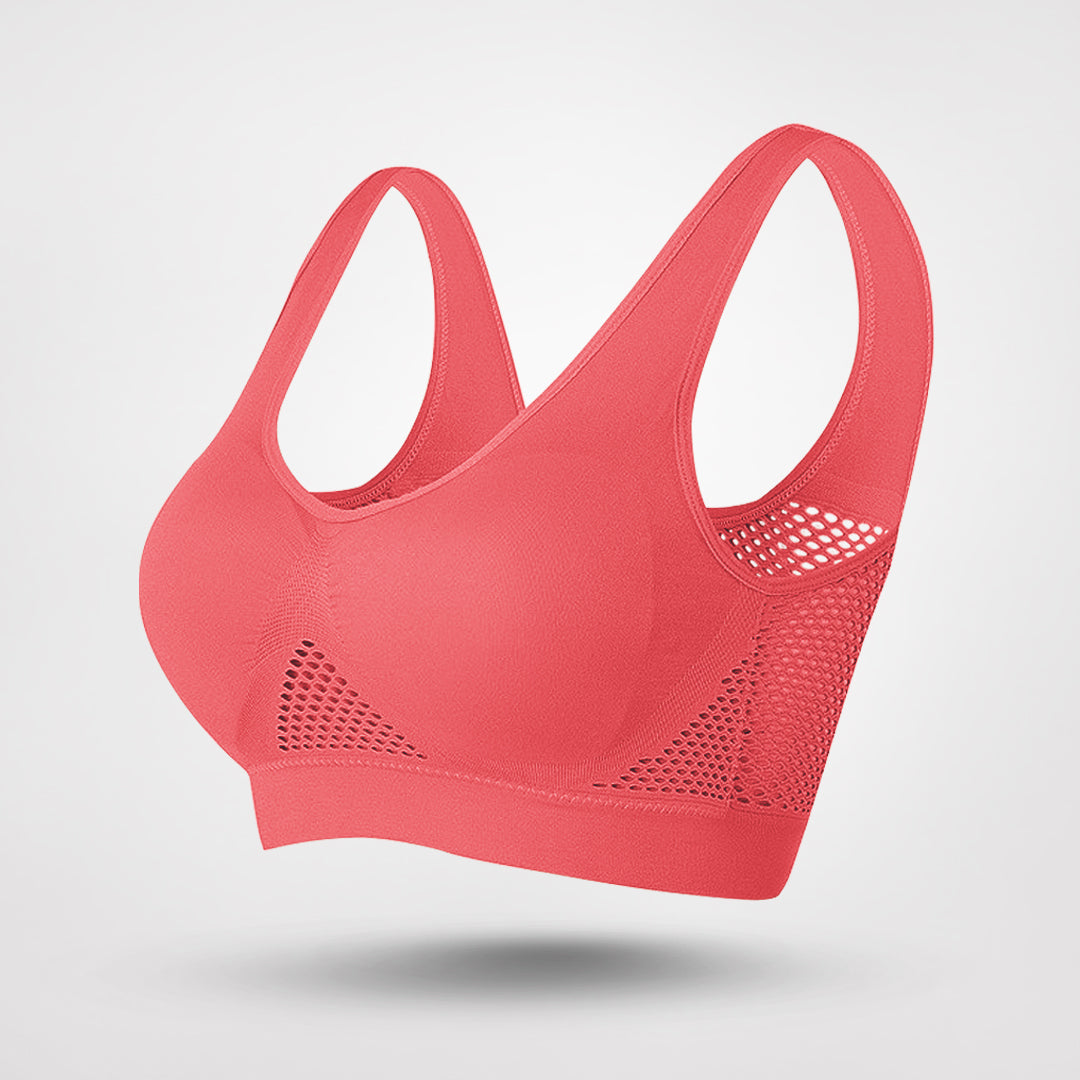 Breathable Cool Lift Up Air Bra - Bunne Air Bra, Seamless Wireless Cooling  Comfort Breathable Bra, Stainlesh.com Bras