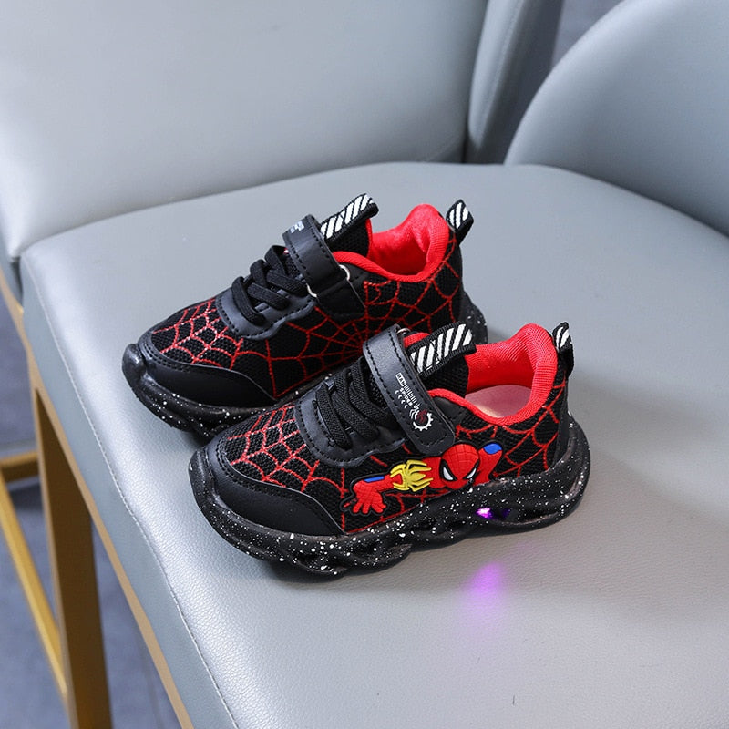 Kidsole™ | Spider-LED, Ultrakomfort sko